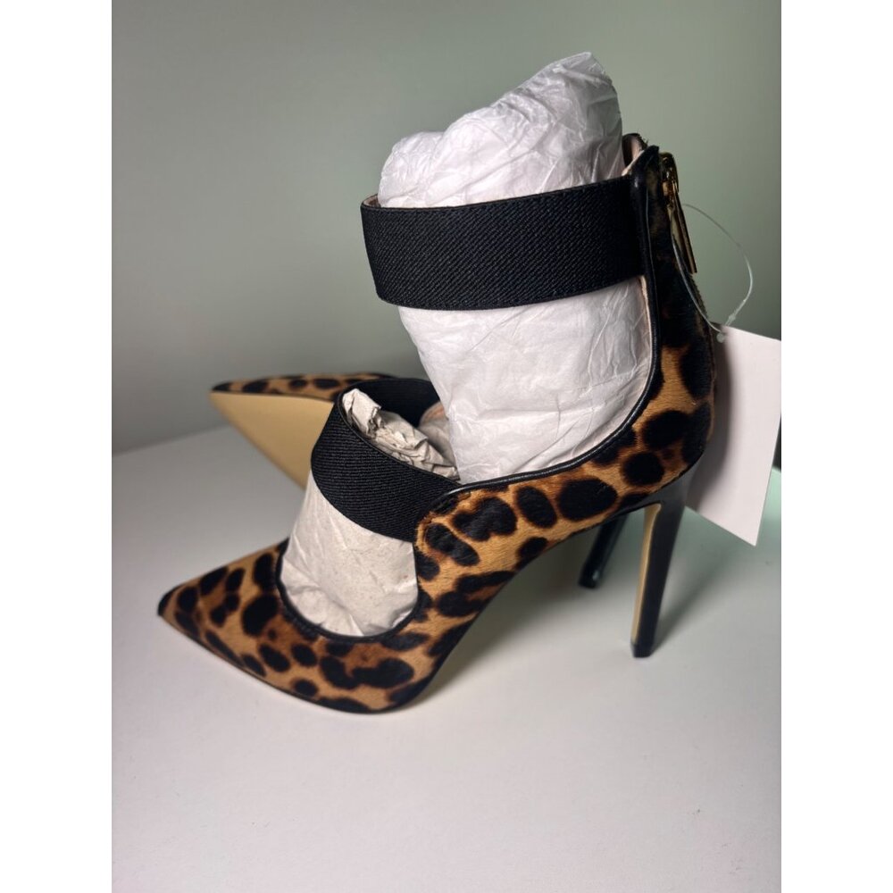 Rachel Zoe 'Jade' Leopard Print Calf Hair Stiletto Heels - Size 6 NIB - Picture 10 of 15